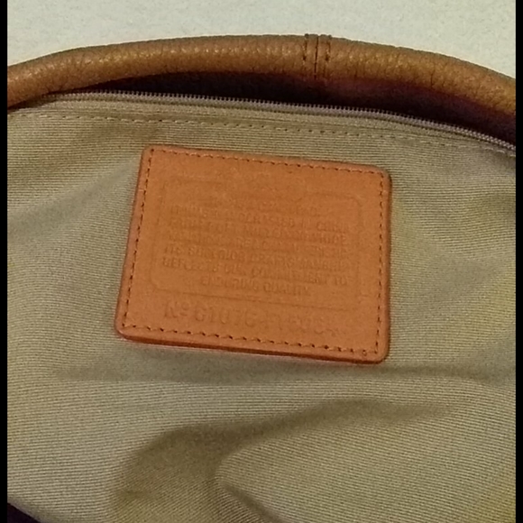 Coach Hobo Sachet Large Handbag Brown - Picture 4 of 9
